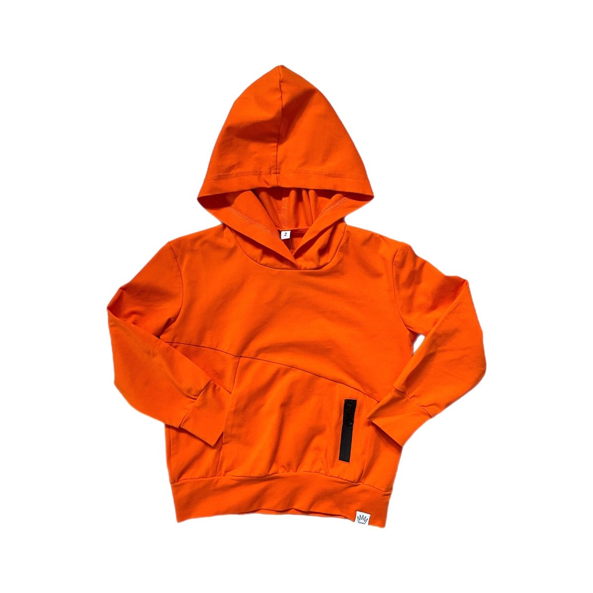 Essential Hoodie - Fire Orange - Posh Kiddos