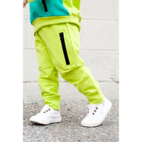 Essential Joggers - Lime - Posh Kiddos