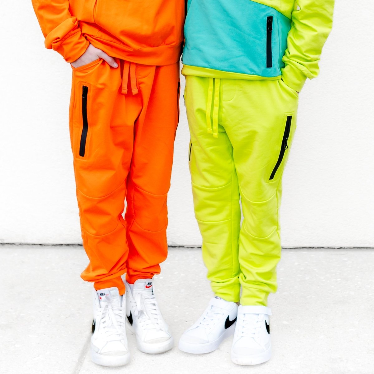 Essential Joggers - Fire Orange - Posh Kiddos