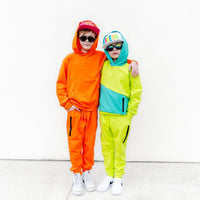 Essential Hoodie - Fire Orange - Posh Kiddos