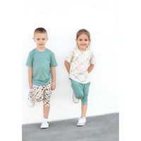 Biker Shorts- Sea Green - Posh Kiddos