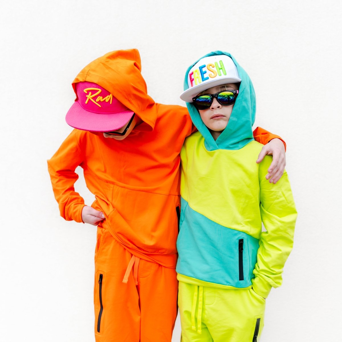 Essential Hoodie - Fire Orange - Posh Kiddos