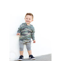 Biker Shorts- Heather Gray - Posh Kiddos