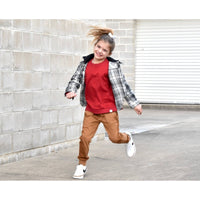 Crewneck- Red - Posh Kiddos