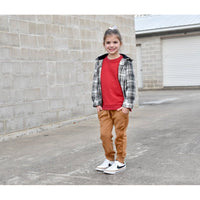 Crewneck- Red - Posh Kiddos