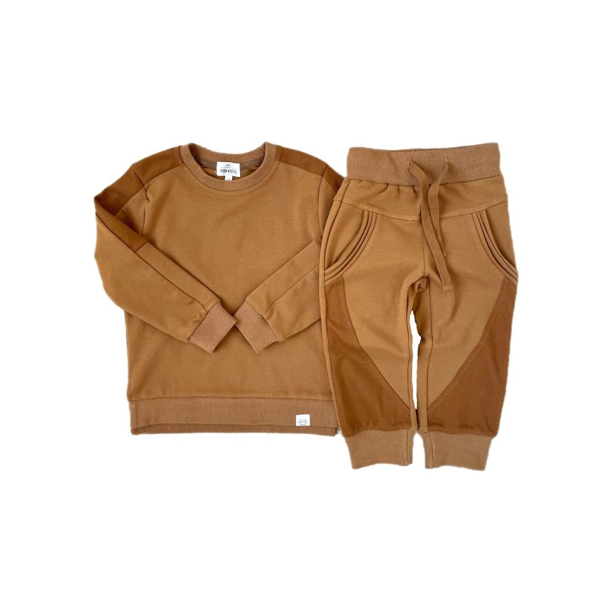Crewneck- Mustard - Posh Kiddos