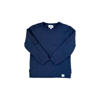 Crewneck- Navy - Posh Kiddos