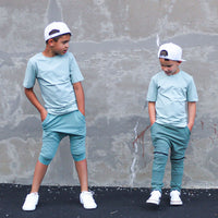 Biker Shorts- Cactus - Posh Kiddos