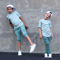 Biker Shorts- Cactus - Posh Kiddos