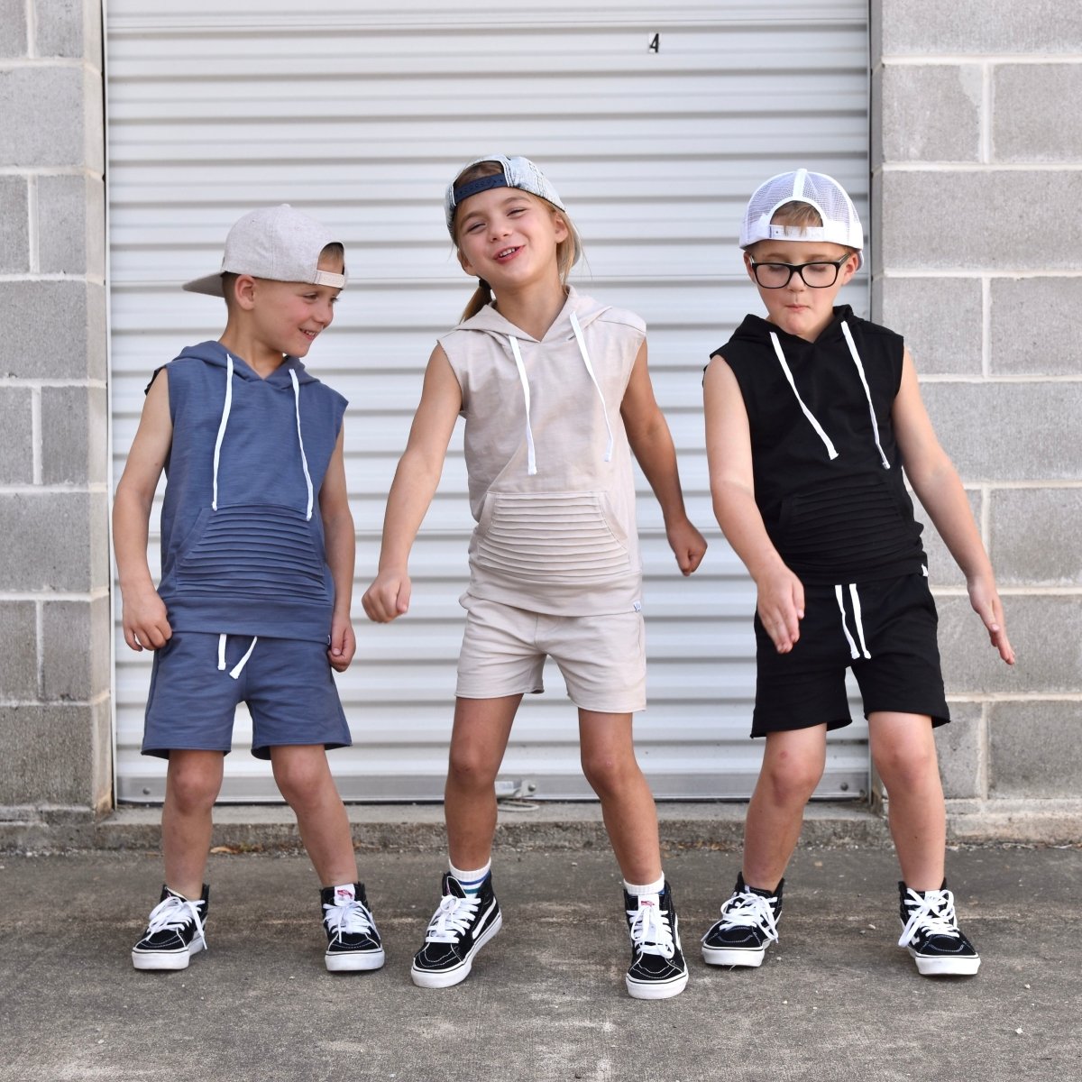 Summer Leisure Shorts- Sand - Posh Kiddos