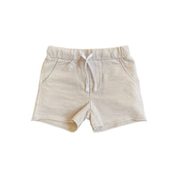Summer Leisure Shorts- Sand - Posh Kiddos