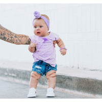 Tank- Lavender Acid Wash - Posh Kiddos