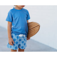 Rash Guard- Blue - Posh Kiddos
