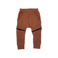 Biker Joggers- Cinnamon - Posh Kiddos