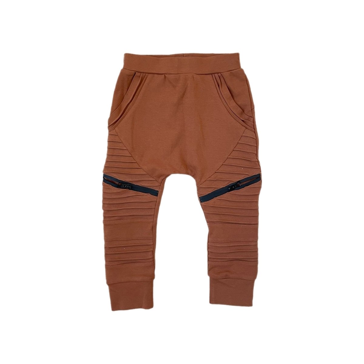 Biker Joggers- Cinnamon - Posh Kiddos
