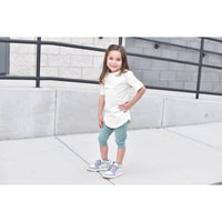 Biker Shorts- Cactus - Posh Kiddos