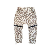 Biker Joggers- Tan Leopard - Posh Kiddos