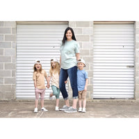 Biker Shorts- Dusty Rose - Posh Kiddos
