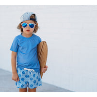 Rash Guard- Blue - Posh Kiddos