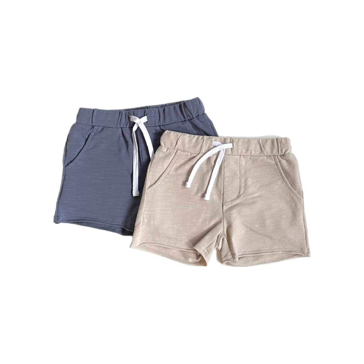 Summer Leisure Shorts- Sand - Posh Kiddos