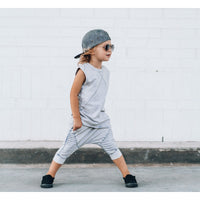 Tank- White Acid Wash - Posh Kiddos