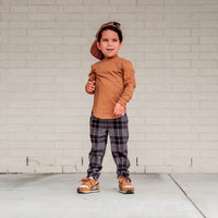 Comfort Chinos - Fall Plaid - Posh Kiddos