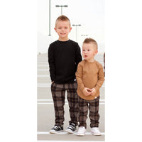 Comfort Chinos - Fall Plaid - Posh Kiddos