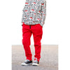 Elevated Joggers - Red - Posh Kiddos