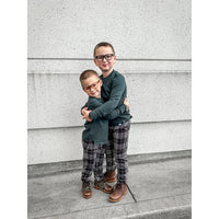 Comfort Chinos - Fall Plaid - Posh Kiddos