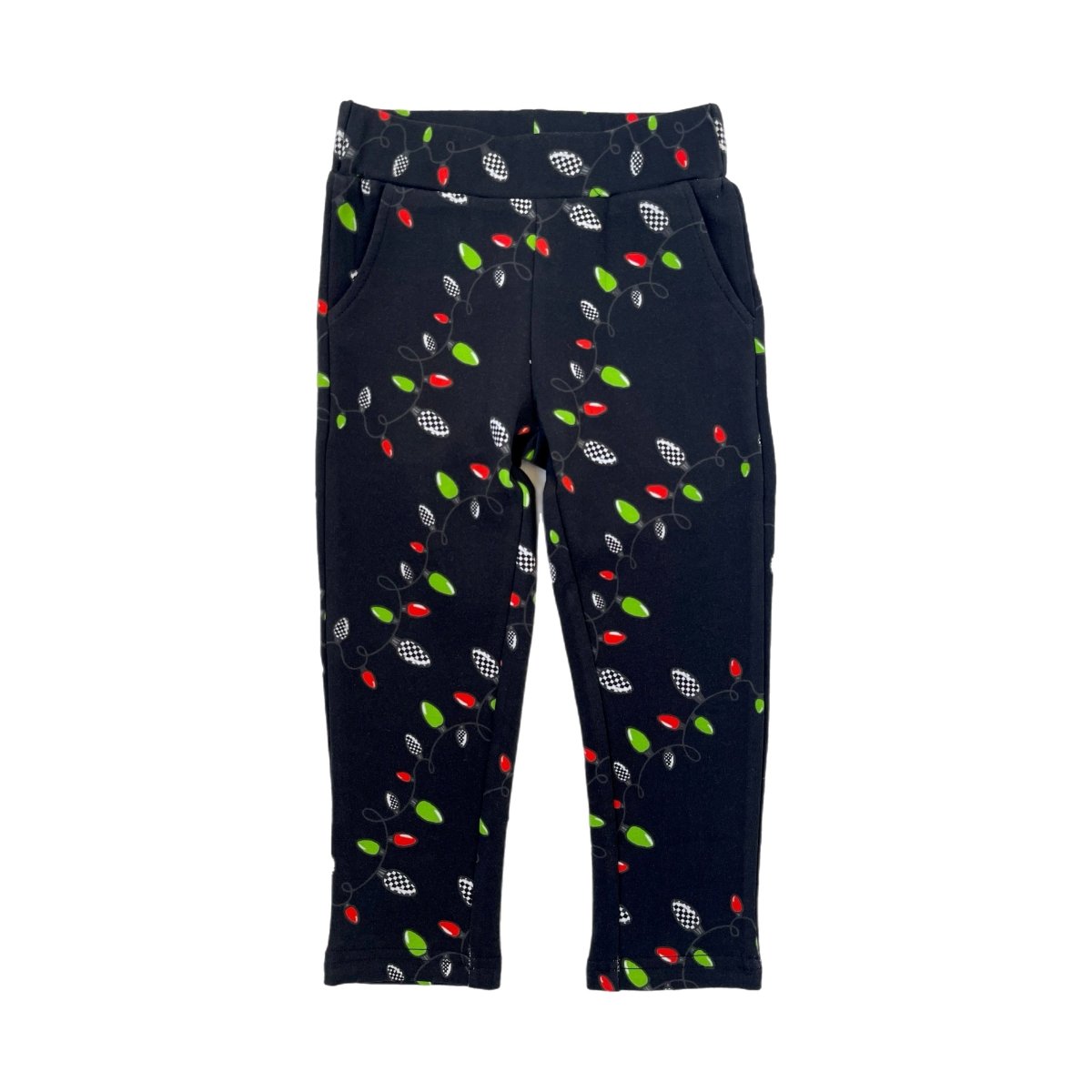 Comfort Chinos - Holiday Lights - Posh Kiddos