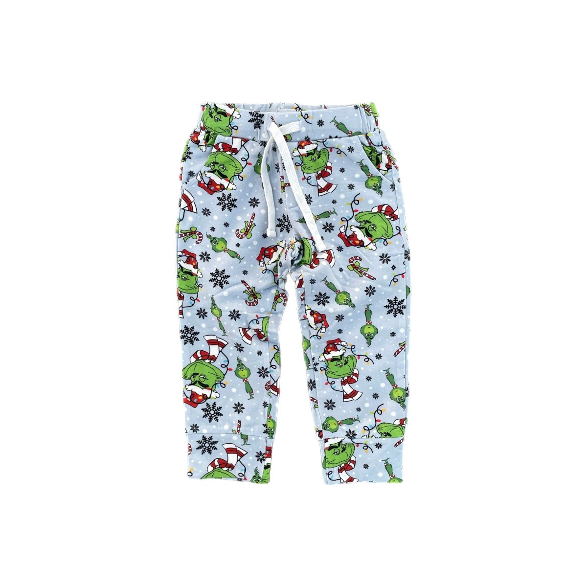 Lounge Bamboo Joggers - Grinch - Posh Kiddos