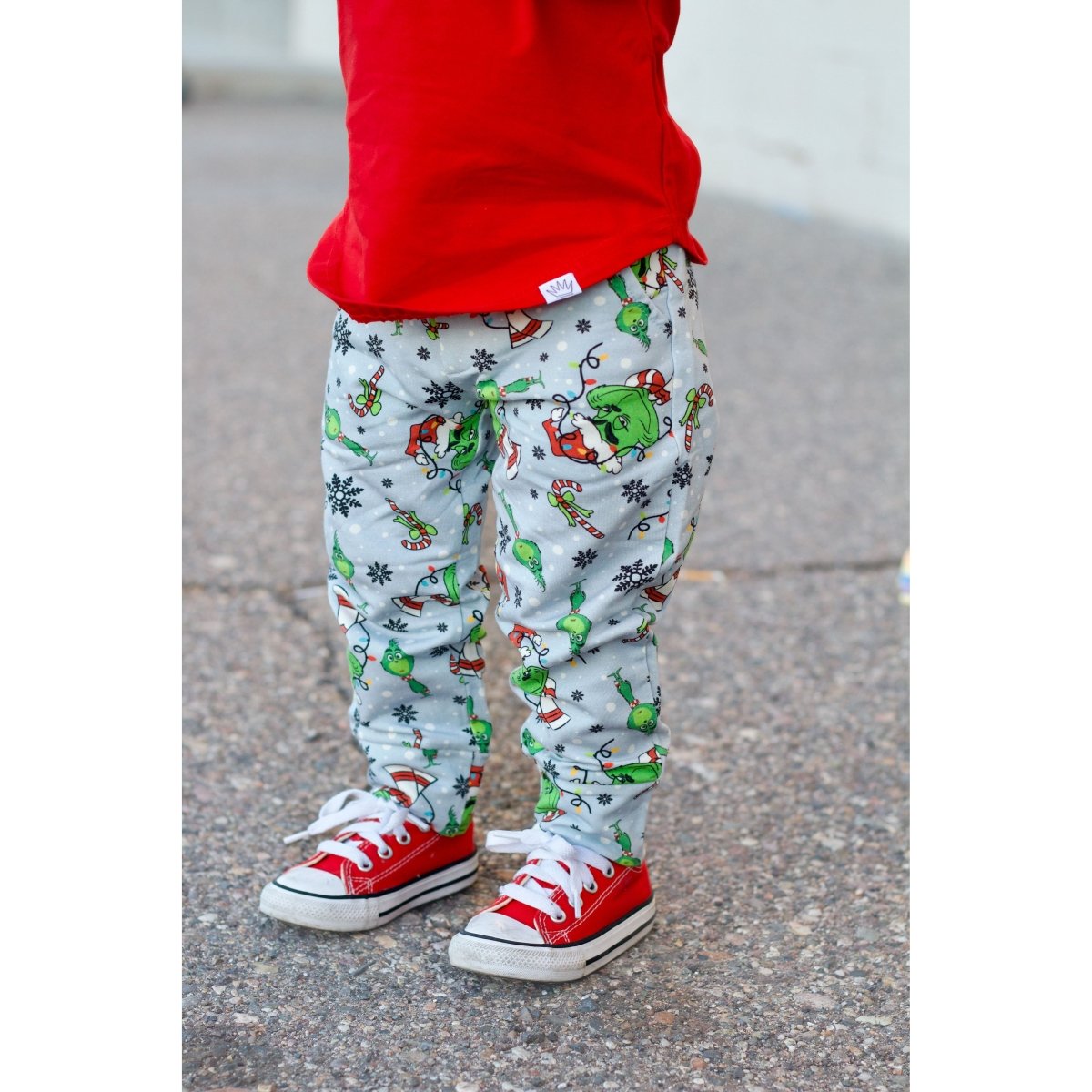 Lounge Bamboo Joggers - Grinch - Posh Kiddos