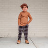 Comfort Chinos - Fall Plaid - Posh Kiddos