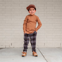 Comfort Chinos - Fall Plaid - Posh Kiddos