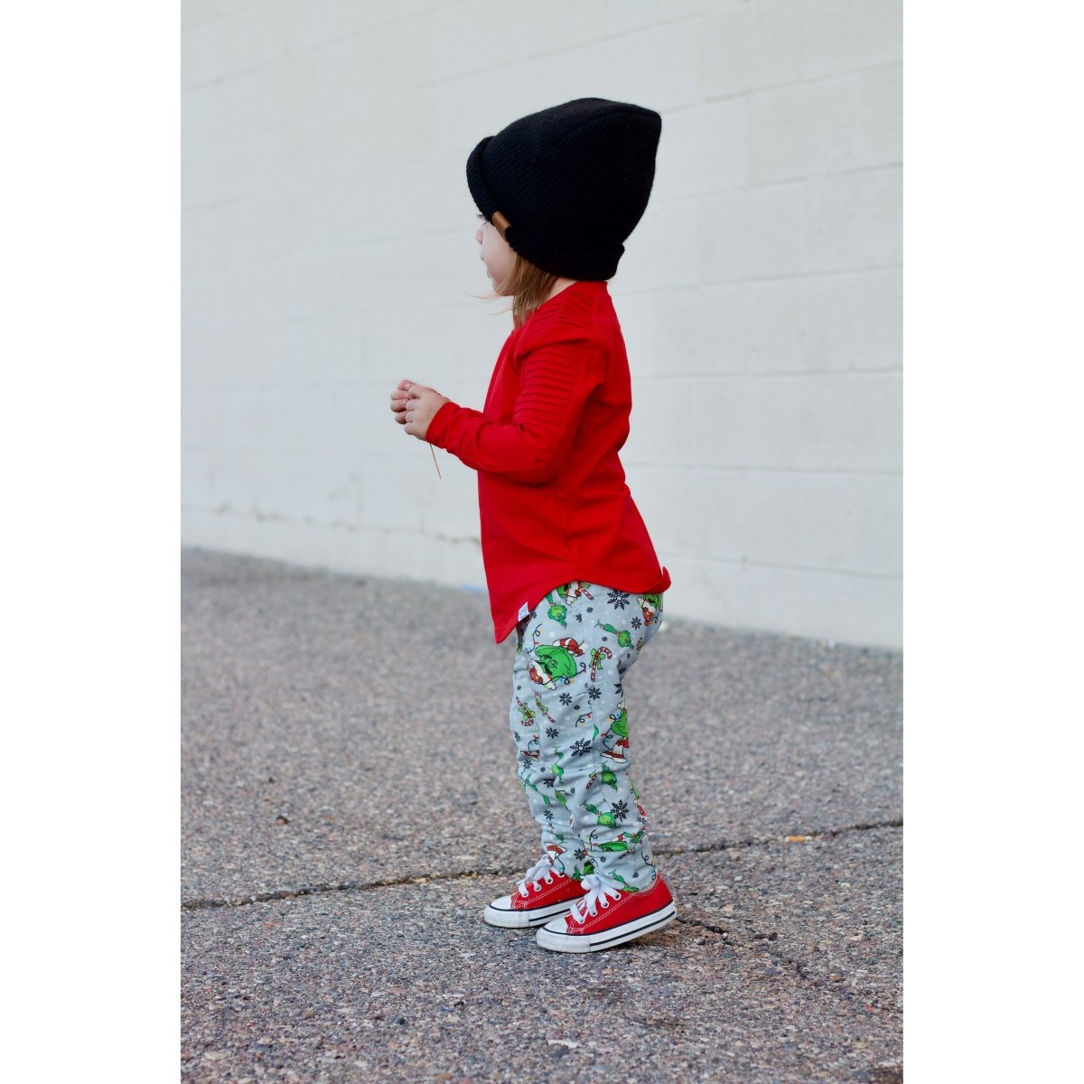 Lounge Bamboo Joggers - Grinch - Posh Kiddos