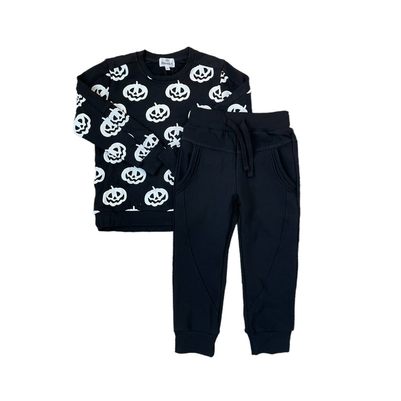 Relaxed Joggers - Black - Posh Kiddos