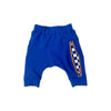 Harem Shorts- Blue Checks * PREORDER * - Posh Kiddos