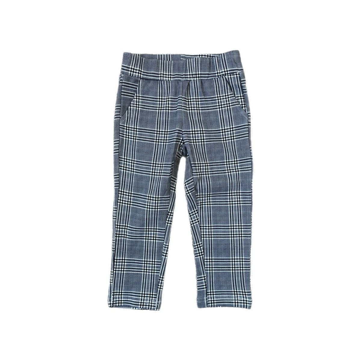 Comfort Chinos- Black Plaid – Posh Kiddos