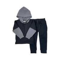 Lounge Hoodie- Black - Posh Kiddos