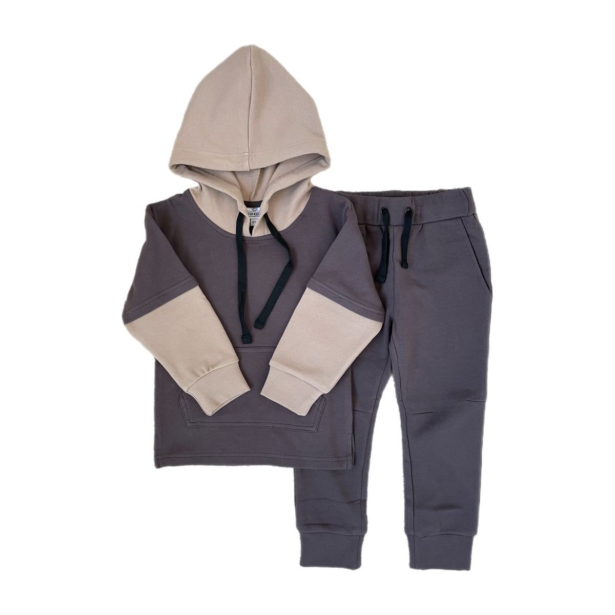 Lounge Hoodie- Dusty Brown - Posh Kiddos