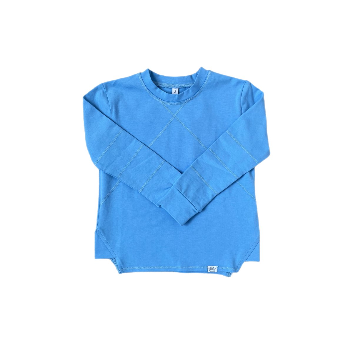 Long Sleeve Shirt- Sky - Posh Kiddos