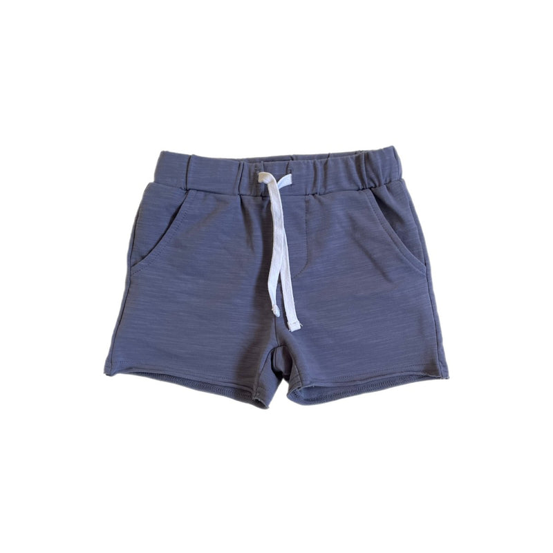 Summer Leisure Shorts- Blue - Posh Kiddos