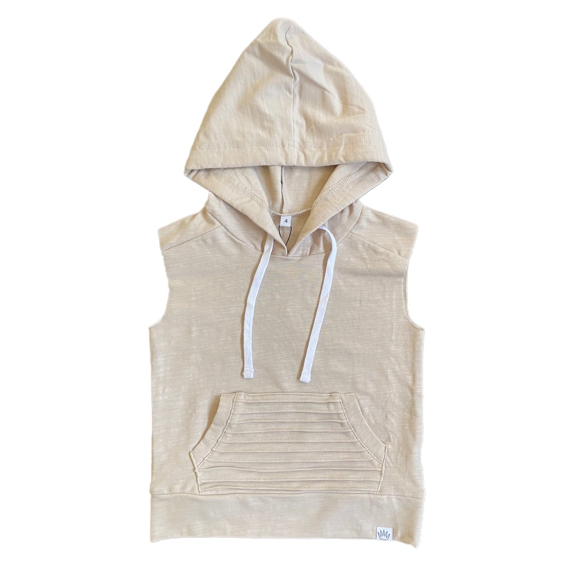 Summer Leisure Tank- Sand - Posh Kiddos