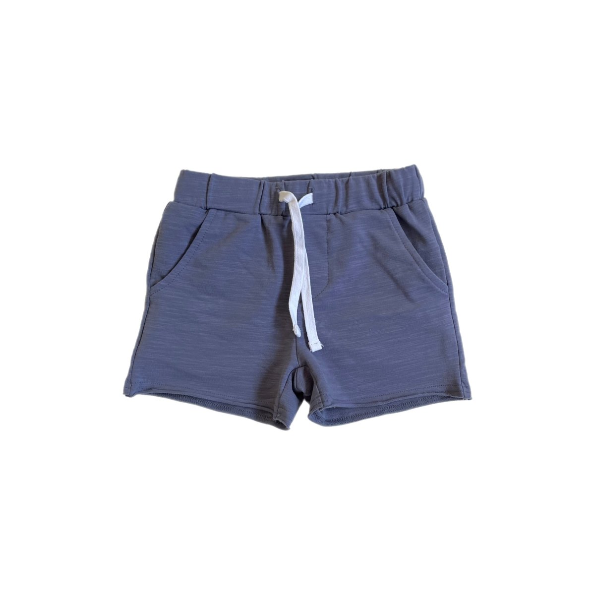 Summer Leisure Shorts- Blue - Posh Kiddos