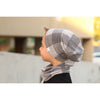 Gray Plaid Beanie