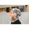 Gray Plaid Beanie - Posh Kiddos
